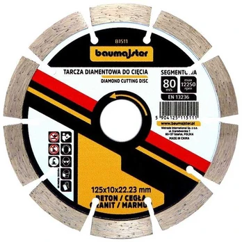 Baumajster deimantinis diskas 125x2mm