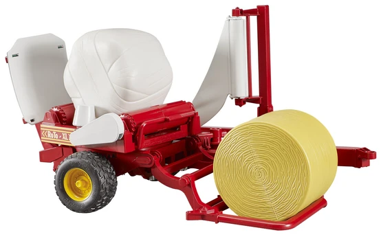Priekaba Bruder A Hay Wrapping Machine 2122, raudona/žalia