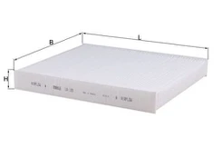 KNECHT LA 120 Filtras, salono oras