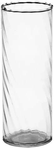 Lova Home4You Vaza „POOLE“, D9 x H25 cm, stiklinė