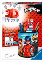 3D dėlionė Ravensburger Miraculous 11278, 7.7 cm x 7.7 cm kaina