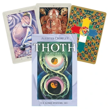 Aleister Crowley THOTH Taro kortos US Games Systems