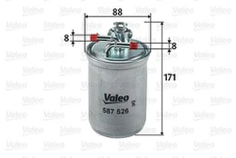 Kuro filtras VALEO 587526