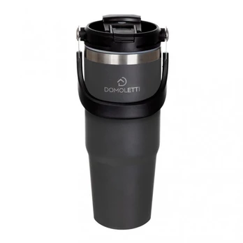 Termopuodelis Domoletti TRRH009, 0.89 l, pilkas
