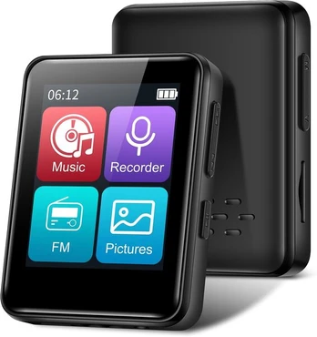 MP3 grotuvas 32GB MP3 grotuvas su „Bluetooth“ ir garsiakalbiu