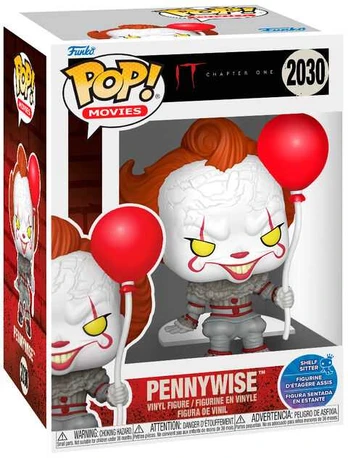 Funko POP figure IT Chapter One Pennywise with Balloon Shelf Sitter