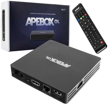 APEBOX OL Odbiornik IPTV 4K Stalker Linux