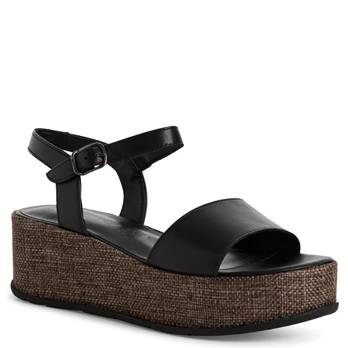 Basutės moterims, Juoda, Sandals