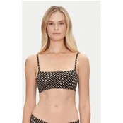 BOSS Bikinio viršus Bb Monogram 50535267 Juoda Regular Fit
