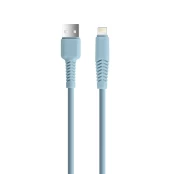 Setty cable USB - Lightning 1,5 m 2,1A KSA-L-1.523 blue kaina