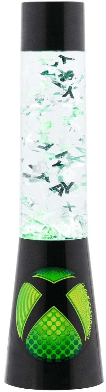 Šviestuvas Paladone Xbox Lava Light, juoda/žalia