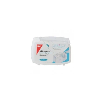 Hartmann Micropore Baltos spalvos tvarstis 7,5 X 2,5 cm 3 m