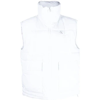 Pūkinė liemenė moterims, Balta, Reversible vest