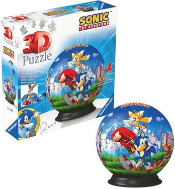 Dėlionė Ravensburger 3D Puzzleball Sonic the Hedgehog (72 Teile)