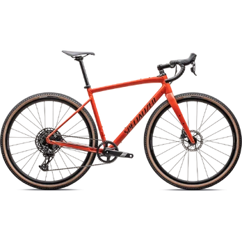 Specialized Diverge Comp E5 Gravel dviratis | Satin Deep Orange - Deep Lake, 58