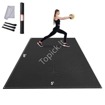 Neslystantis jogos kilimėlis 8x5 ft