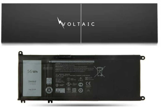 VOLTAIC DELL 33YDH, 56Wh Nešiojamo kompiuterio baterija