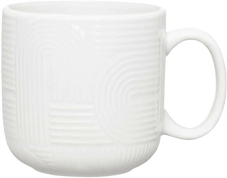 Arco puodelis 390 ml baltas AMBITION