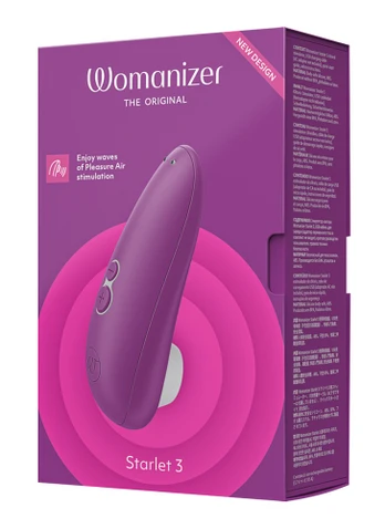 Klitorio stimuliatorius WOMANIZER STARLET 3 CLITORAL STIMULATOR