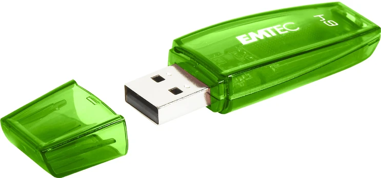 Emtec USB2.0 C410 64GB Žalias