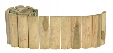 Rolborder medinė sodo palisada 4,6x30x200 cm