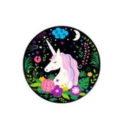 iLike Universal Pop Holder Unicorn Juodas