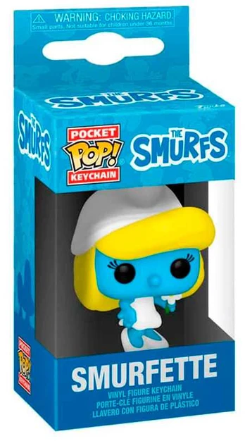 Funko Pocket POP Keychain The Smurfs Smurfette
