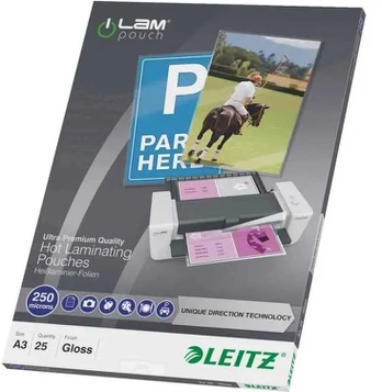 Leitz Folia do Laminowania A3 250mic (7491-00-00)