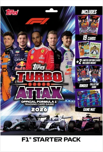 Topps - Formula 1 Turbo Attax Starter Pack (F1TA26-02)