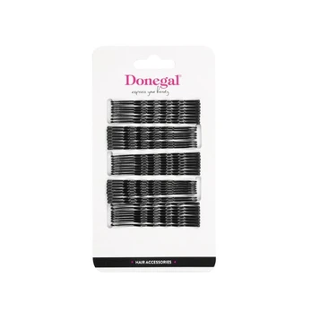 Donegal Plaukų segtukai Juodi 7cm 1086 40vnt.