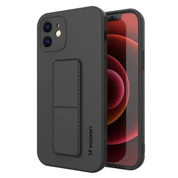 Wozinsky silikoninis dėklas Iphone Xs Max, juodas