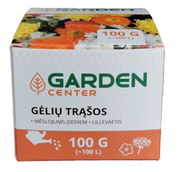 Trąšos gėlėms Garden Center, birios, 0.1 kg
