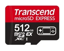 "CARD SD microSD Card 512GB Transcend SD-Express PCIe USD710S"