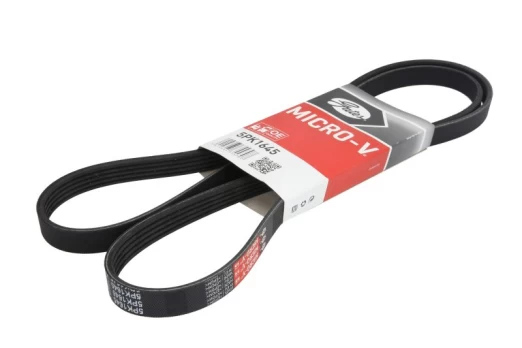 V formos rumbuoti diržai GATES 5PK1645