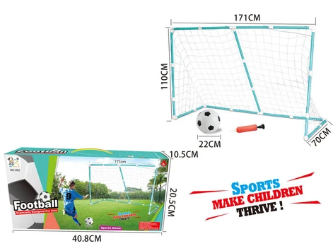 Futbolo vartai 171x110x70 cm.