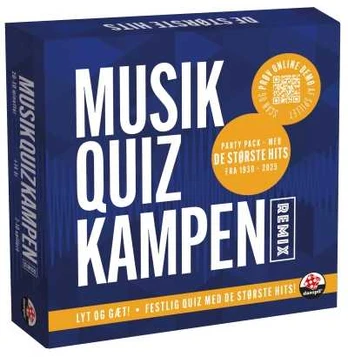 Danspil MusikQuizKampen – De Største Hits