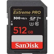 Atminties kortelė SanDisk Extreme Pro, 512 GB