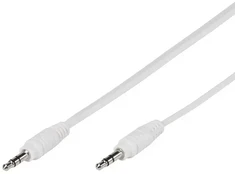 Vivanco cable 3.5mm - 3.5mm 1m, white (35811) kaina
