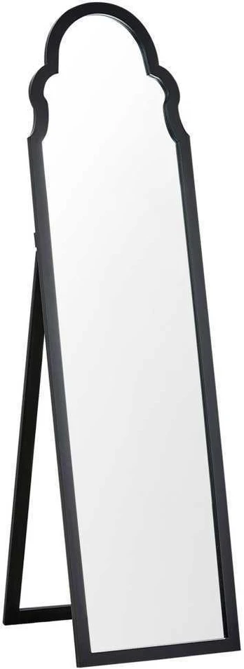 Beliani Pastatomas veidrodis CHATILLON 150 cm Juodas