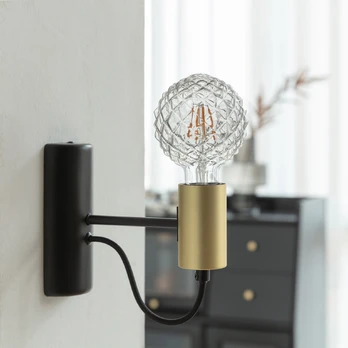 E27 3,8 W LED lemputė G95 918, „Structure smoke“, 5 vnt. rinkinys