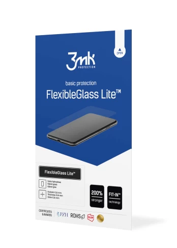 LCD apsauginė plėvelė 3MK Flexible Glass Lite Xiaomi Redmi Note 8 Pro