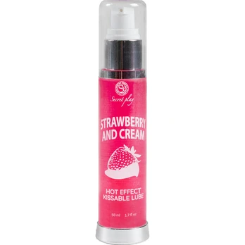 SECRETPLAY - Šilumos efektas braškės ir kremas 50 ml