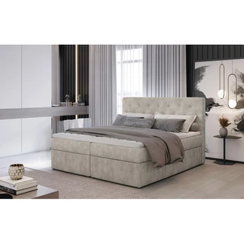 Continental lova su patalynės dėže Loree 160X200, beige, audinys Dora 21