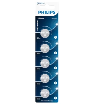 Ličio mygtukinė baterija "Philips CR2025