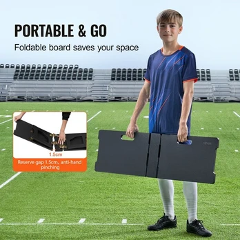 Futbolo rikošeto sienelė Vevor, 115x33 cm
