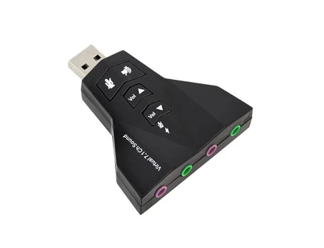 Aptel USB 7.1 muzikos garso plokštė