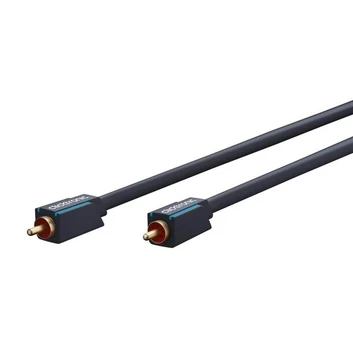 CLICKTRONIC garso kabelis 1xRCA - 1xRCA bendraašis 1m