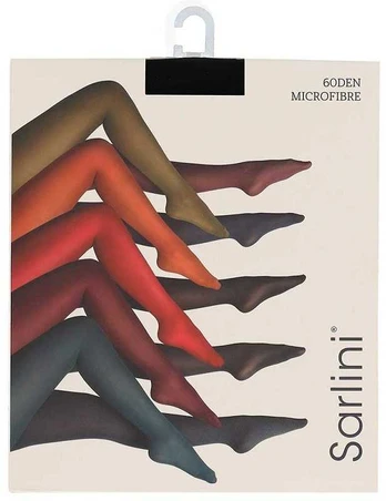Pėdkelnės moterims Sarlini microfibra 60 den., juodos