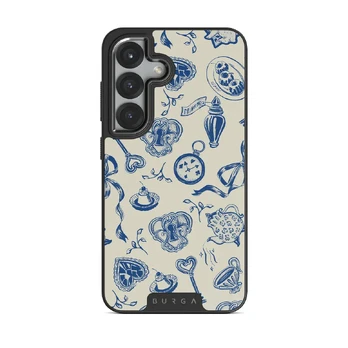 Tea Party - Samsung Galaxy S25 Plus Case, Elite Dark (Magnetic) / Gunmetal