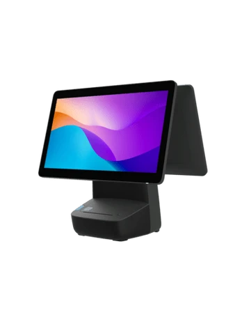 HiStone LUNA S, HK528 w/o Printer, 39.6 cm (15,6), Full HD, USB, RS232, Ethernet, Intel Celeron J, SSD, black